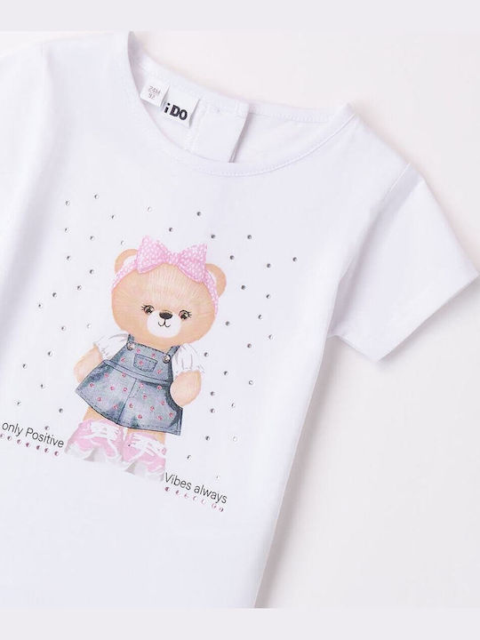 Kinder-T-Shirt Weiß
