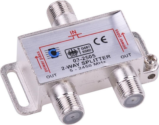 Cabletech Διακλαδωτής Δορυφορικής ZLA0635 5901436728528