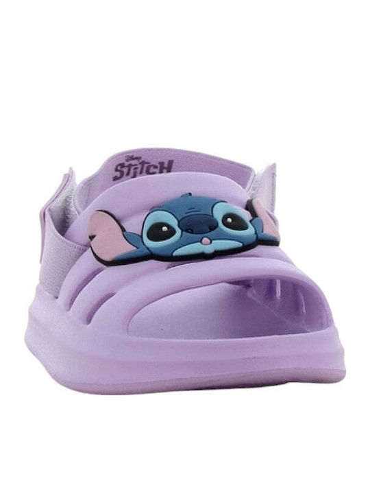 Lilo & Stitch Παιδικά Παπουτσάκια Θαλάσσης Λιλά
