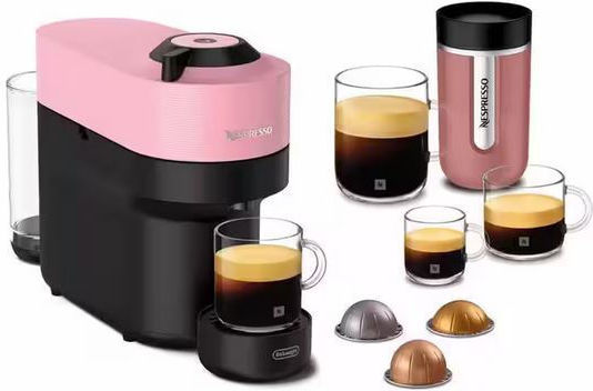 De'Longhi Vertuo Pop Pod Coffee Machine Vertuo Pink
