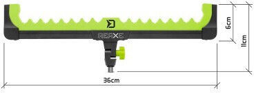 Delphin Reaxe Evafront Adjustable 36 Cm Feeder Rod Support