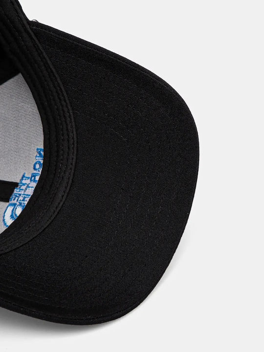 Nf0a4vsv1s91 North Face Recycled 66 Classic Hat Black Blue Logo