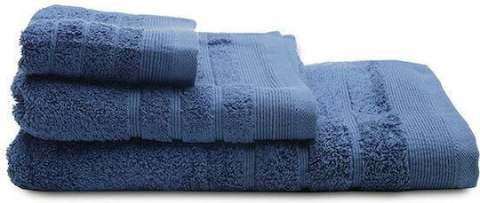 Sunshine Bath Towel Himburi 18 70x140cm Blue Weight 500gr/m²