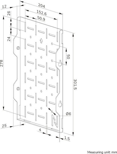 Neomounts Monitor Συστημάτων CCTV Μαύρο AWL05-750BL
