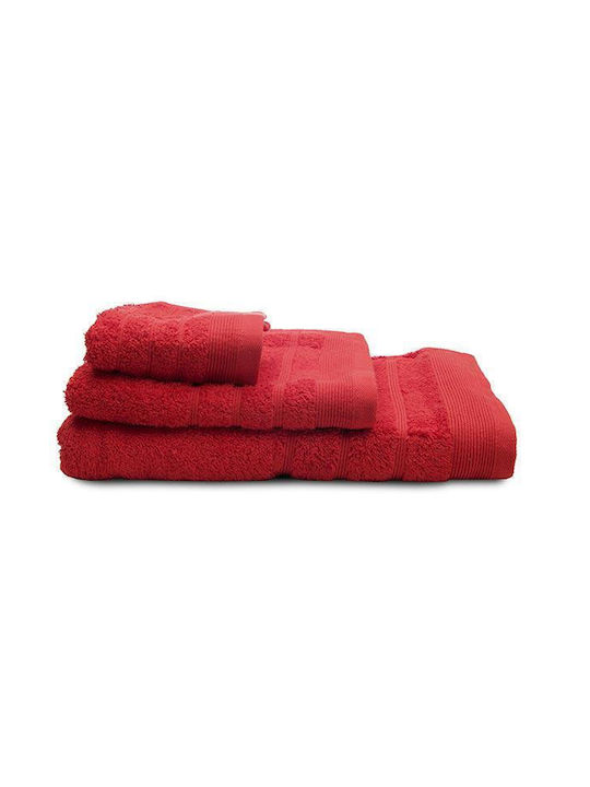Sunshine Facecloth Chimbouri 50x90cm 21 Red Weight 500gr/m²