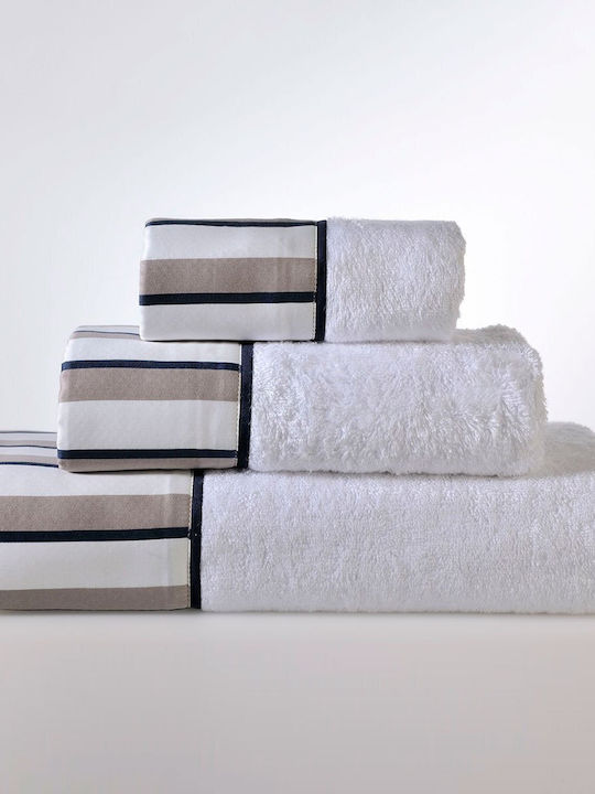Down Town Home Bath Towel Set 3pcs Oscar 812 Weight 600gr/m²