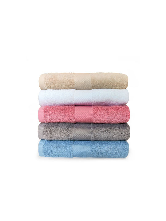 Nef-Nef Homeware Hand Towel Delight 30x50cm White Weight 500gr/m²