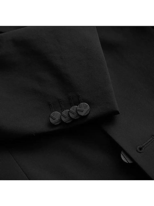 Men's Suit Jacket Regular Fit Black
