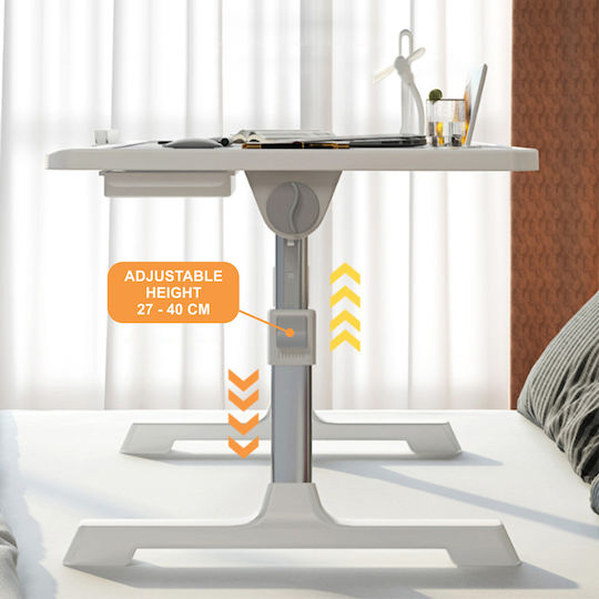 Linomag Τραπεζάκι για Laptop Adjustable, Foldable, 60cm x 40cm x 27cm