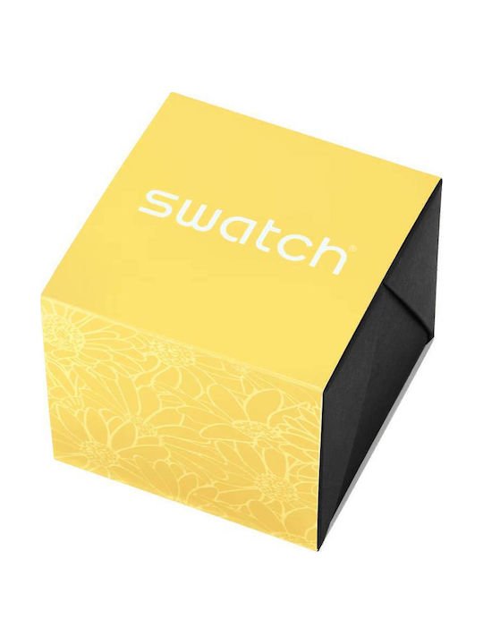 Swatch Swatch Γυναικείο Ρολόι 33mm Μπαταρίας με Ασημί Μεταλλικό Μπρασελέ