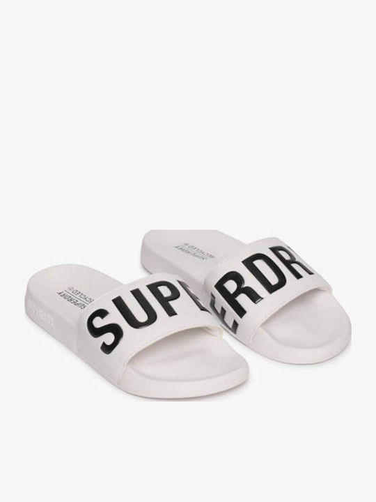 Women's Slides White