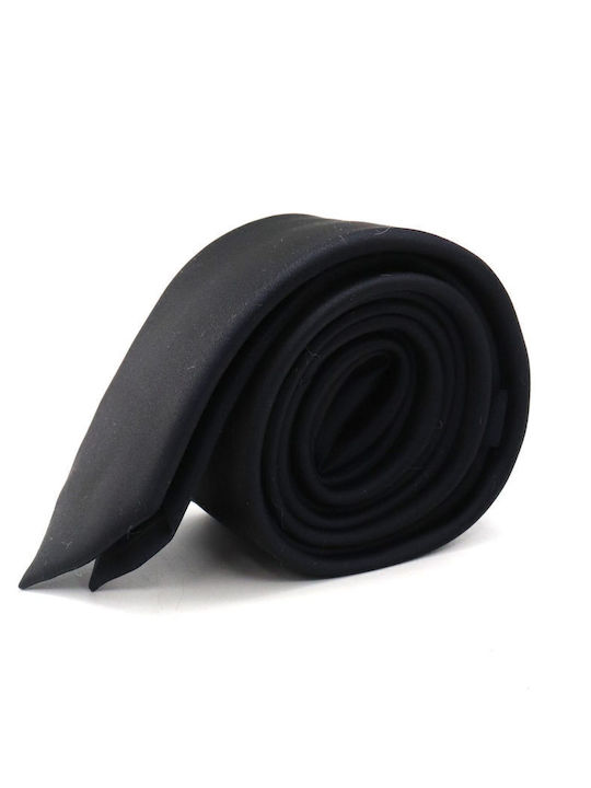 Hugo Men's Tie Silk Monochrome in Blue Color