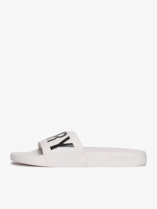 Women's Slides White