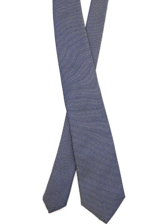 Boss Men's Tie Printed in Blue Color