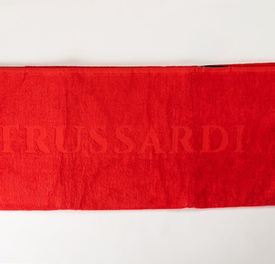 Trussardi Jeans Βαμβακερή Κόκκινη