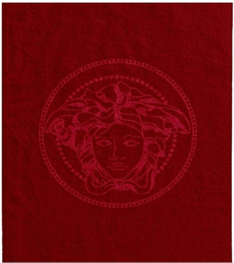 Makis Tselios Home Zeus Cotton Red Beach Towel 170x90cm
