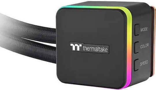 Thermaltake Toughliquid 360 TRX40 AIO CPU Liquid Cooling with 3 120mm Fans and ARGB Lighting