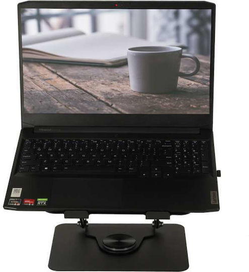 Unitek Stand Pentru Laptop Bază Rotativă 360 De Grade Aluminiu Înălțime Reglabilă Unghi Reglabil Negru 26 Cm X 22.5 Cm WTO-01223