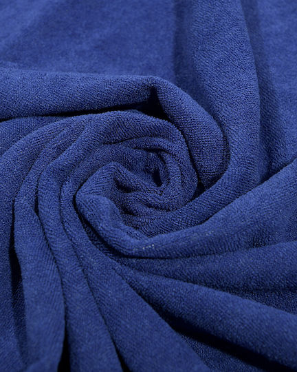 Inart Beach Towel Cotton Purple 100x180cm.