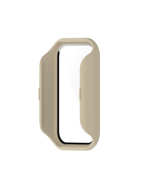 Plastic Case in White color for Xiaomi Smart Band 8, Redmi Band 2