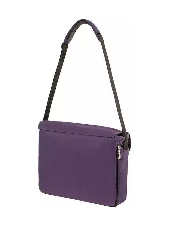 Polo Geantă pentru bărbați Servietă Violet Polo Geantă pentru bărbați Servietă Violet