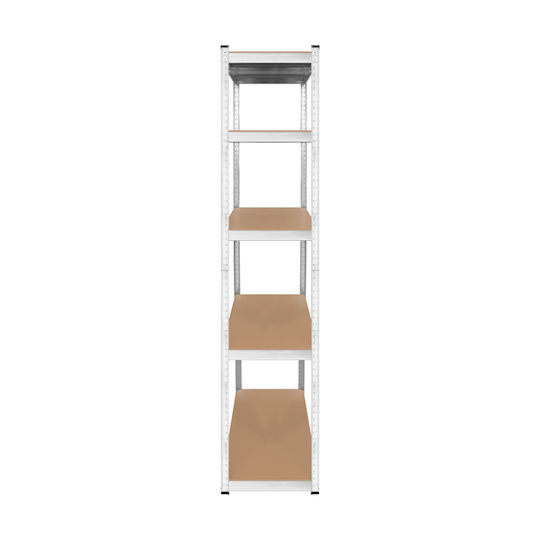 Rebel Dexion Verzinkt Regal 120x45x205cm mit 5 Regalen Gesamtbelastbarkeit 750kg