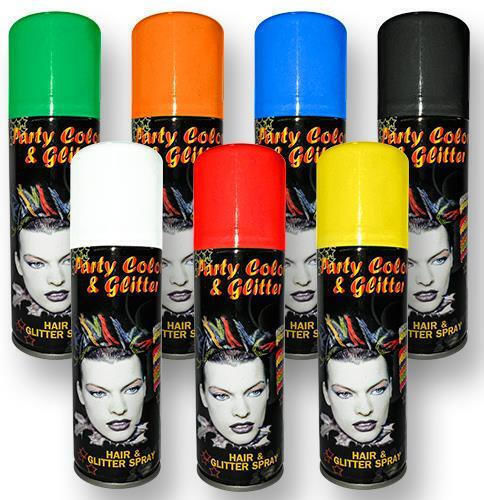 Party Color & Glitter Αποκριάτικο Σπρέι Μαλλιών 125ml Ροζ