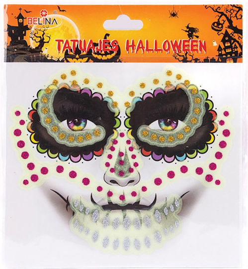 Carnival Accessory Face Stickers Halloween 3 designs