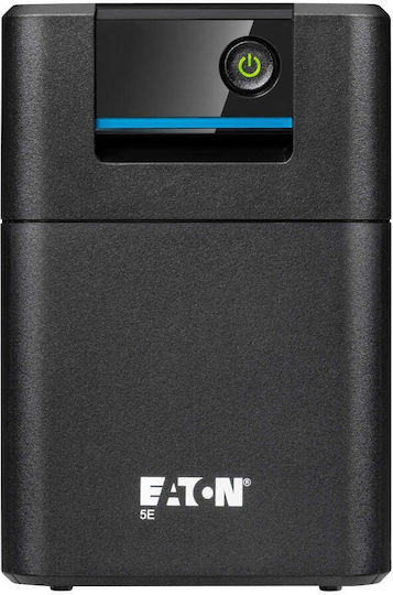 Eaton 5E Gen2 700 USB UPS Line-Interactive 700VA 360W με 2 Schuko Πρίζες