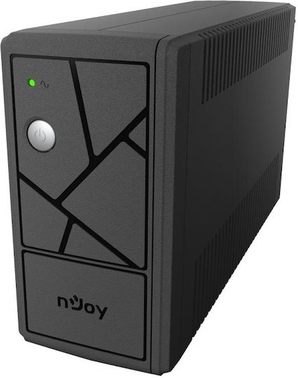 NJOY Keen 800 UPS Line-Interactive 800VA 480W cu 2 Schuko Prize
