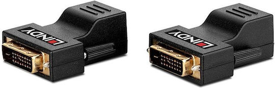 Digitus Μετατροπέας DVI-D male σε RJ-45 female 1τμχ DS-54101