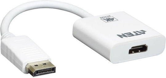 Aten Convertor HDMI Masculin În HDMI Feminin Alb 1 Bucată VC986