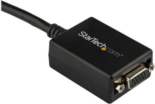 StarTech Конвертор DisplayPort мъжки към VGA женски Черен 1бр DP2VGA2
