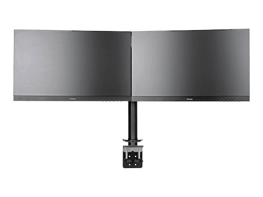 Iiyama DS1002C-B1 Βάση Γραφείου για 2 Οθόνες έως 30" με Βραχίονα