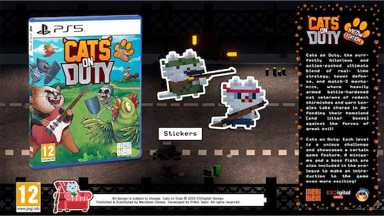 Cats On Duty Meow Edition PS5 Game
