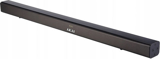 Akai Proffesional ASB-6WSW Soundbar 2.1 Bluetooth και HDMI 70W με Ασύρματο Subwoofer και Τηλεχειριστήριο Μαύρο