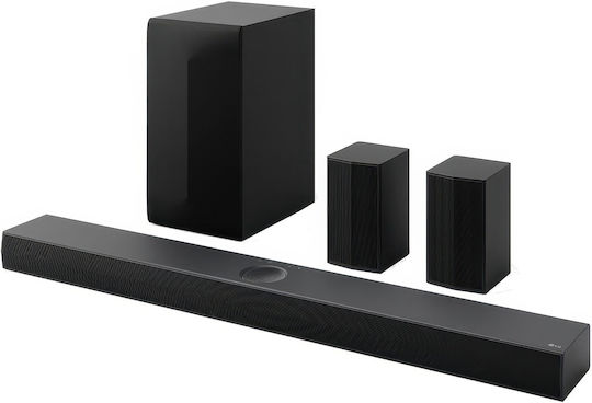 LG S70TR Soundbar 5.1 Bluetooth και HDMI 500W με Ασύρματο Subwoofer και Τηλεχειριστήριο Μαύρο