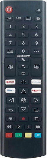 LG Compatible Remote Control AKB76040301 for LG TVs