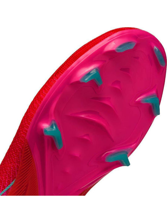 Mercurial Vapor 16 Pro FG Παιδικά Ποδοσφαιρικά Παπούτσια με Τάπες Ember Glow / Aurora Green