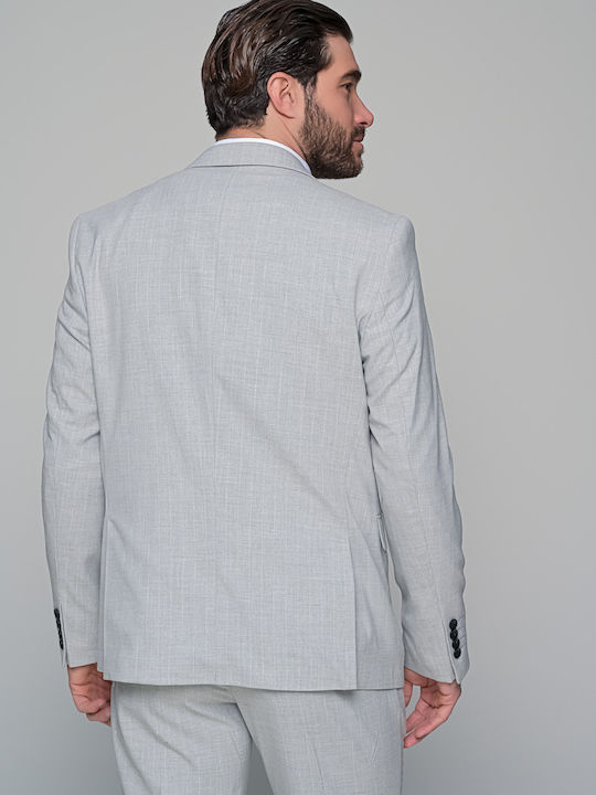 Positano Iarna Costum Bărbați Grey