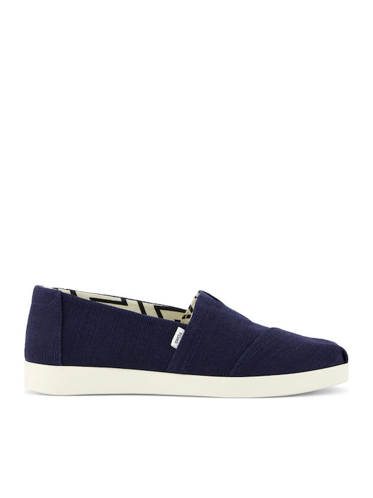 Alpargata Women's Fabric Espadrilles Navy Blue
