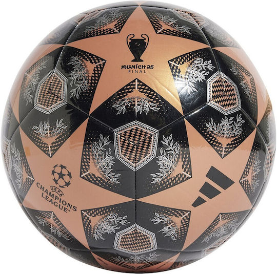 adidas Uefa Μπάλα Ποδοσφαίρου Μαύρη