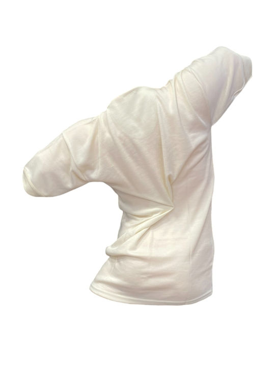 Men's Undershirt Short-sleeved Ecru