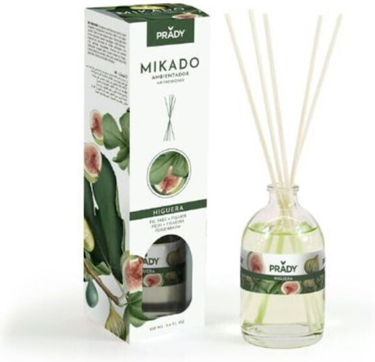 Prady Micado Парфюмиран аромат за стая с пръчици 100ml Фиг 08700
