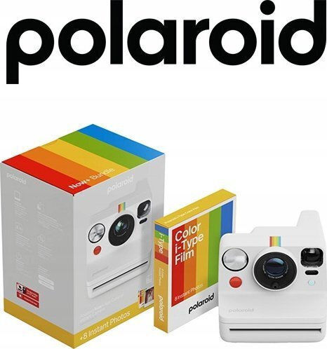 Polaroid Now+ Gen 3 Instant Φωτογραφική Μηχανή White