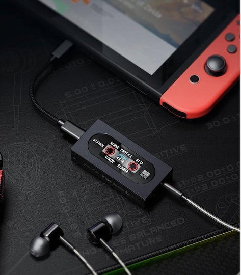 Fiio APA2025-00423 Преносим Цифров Усилвател за Слушалки Канала с DAC и USB