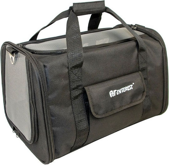 Pet Interest Dog/Cat Carrying Gray Shoulder Bag for 7kg Pets L41xW29xH29cm