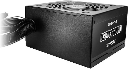 ASRock Challenger CL-650G 650W Black Computer Power Supply Full Wired 80 Plus Gold