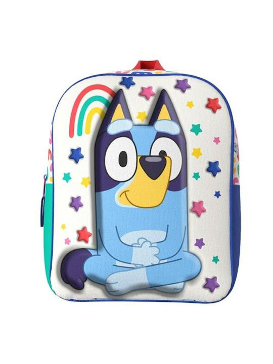 Bluey Schulranzen Rucksack Kindergarten Mehrfarbig