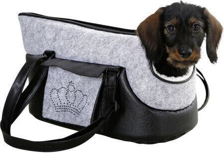 Kerbl Dog/Cat Carrying Gray Shoulder Bag L46xW25xH23cm